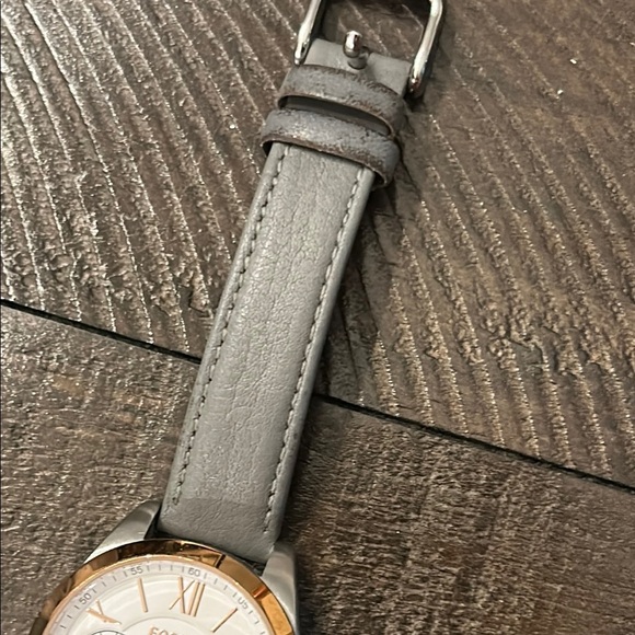 Fossil Gray Minimalist Watch Stainless Steel - Picture 4 of 9